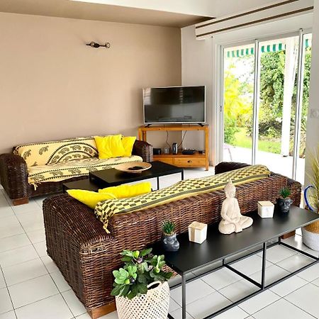 Villa 6-10 Pers, Vue Mer, Piscine Privee, Plage A Pieds Le Gosier  Exterior photo