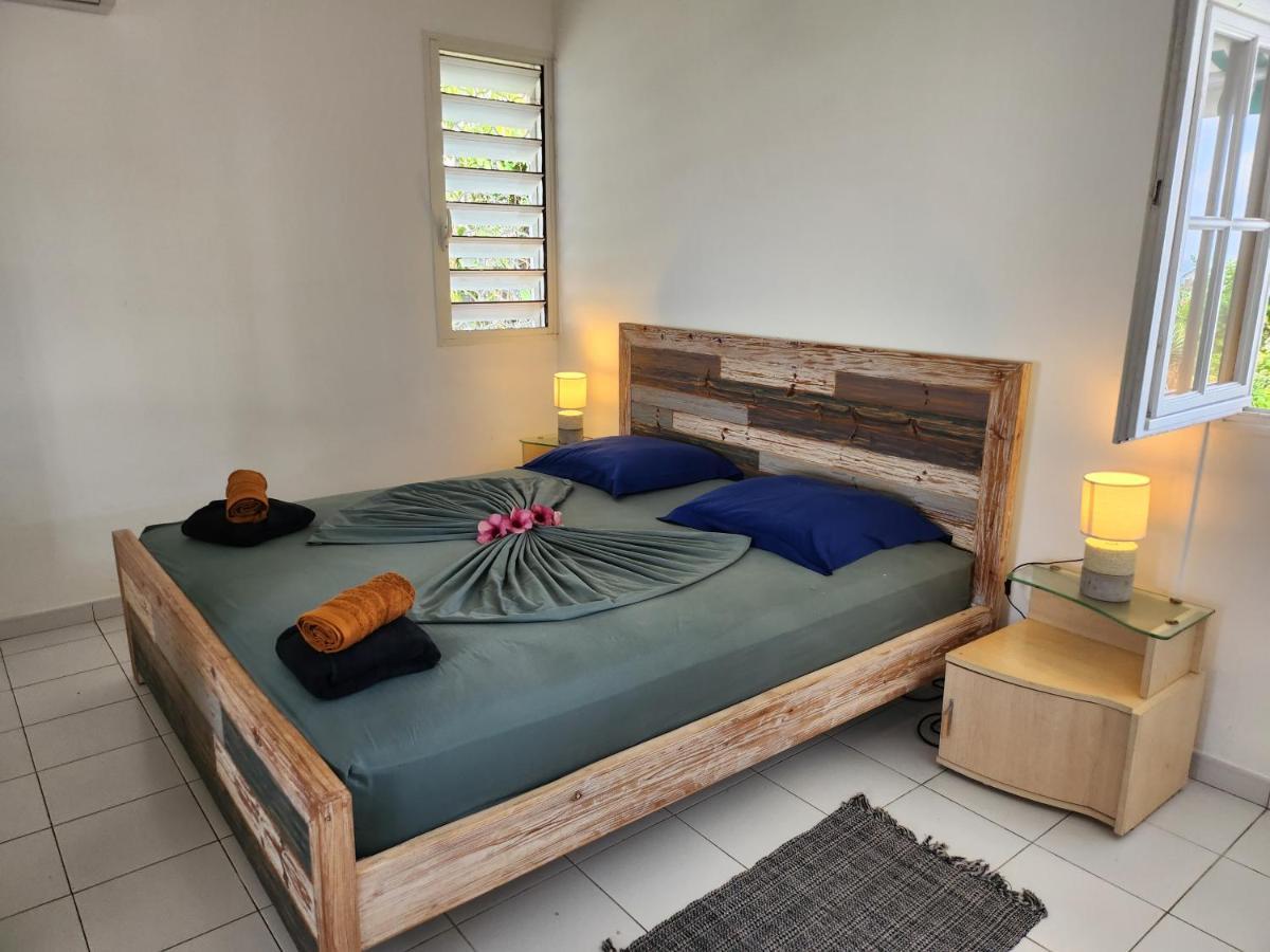 Villa 6-10 Pers, Vue Mer, Piscine Privee, Plage A Pieds Le Gosier  Exterior photo