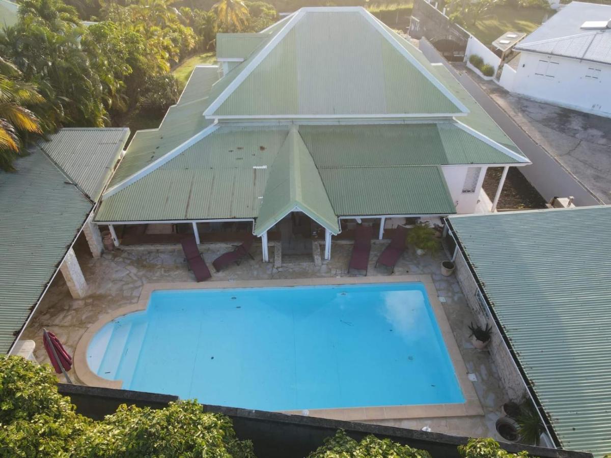 Villa 6-10 Pers, Vue Mer, Piscine Privee, Plage A Pieds Le Gosier  Exterior photo