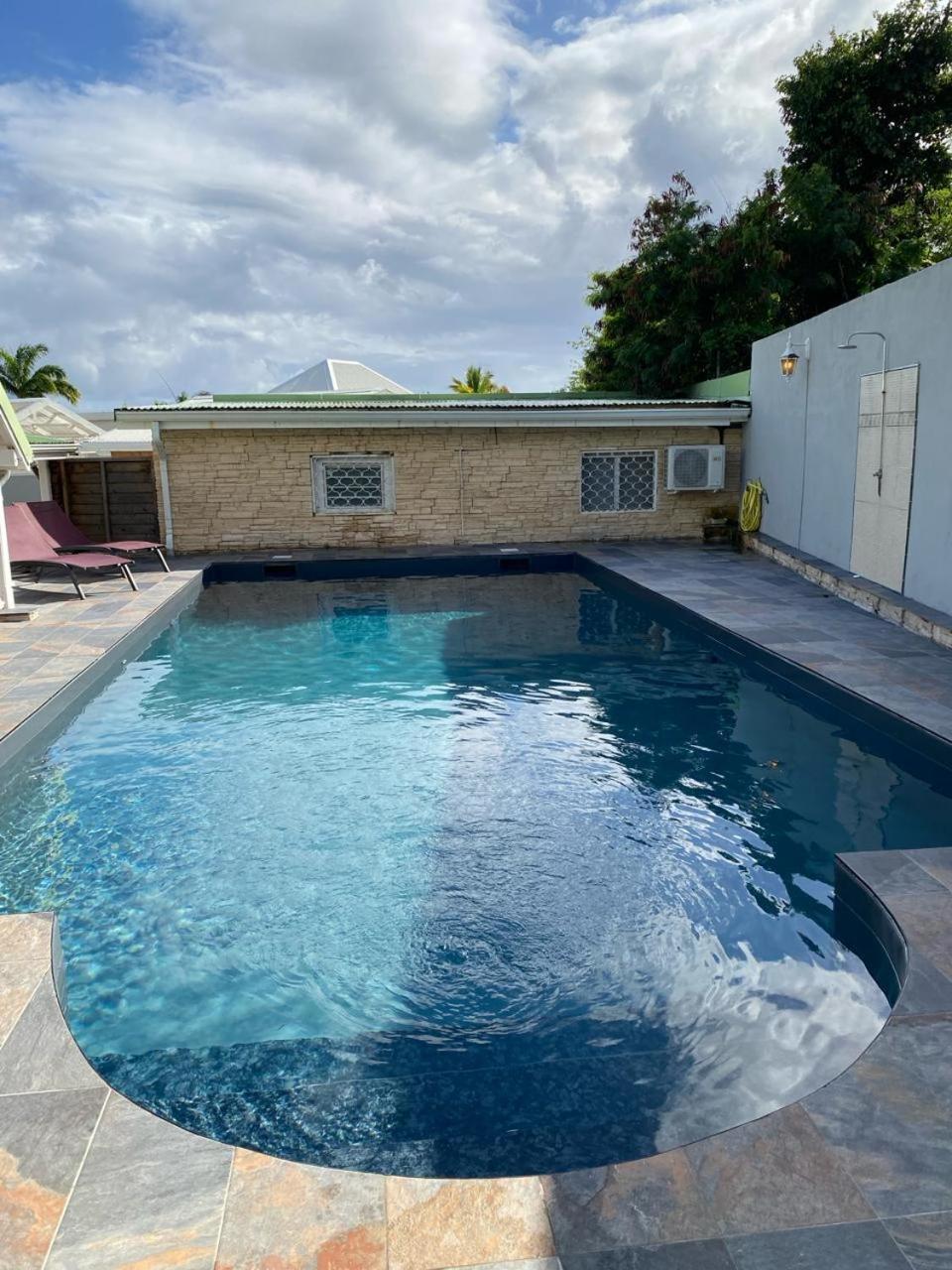 Villa 6-10 Pers, Vue Mer, Piscine Privee, Plage A Pieds Le Gosier  Exterior photo