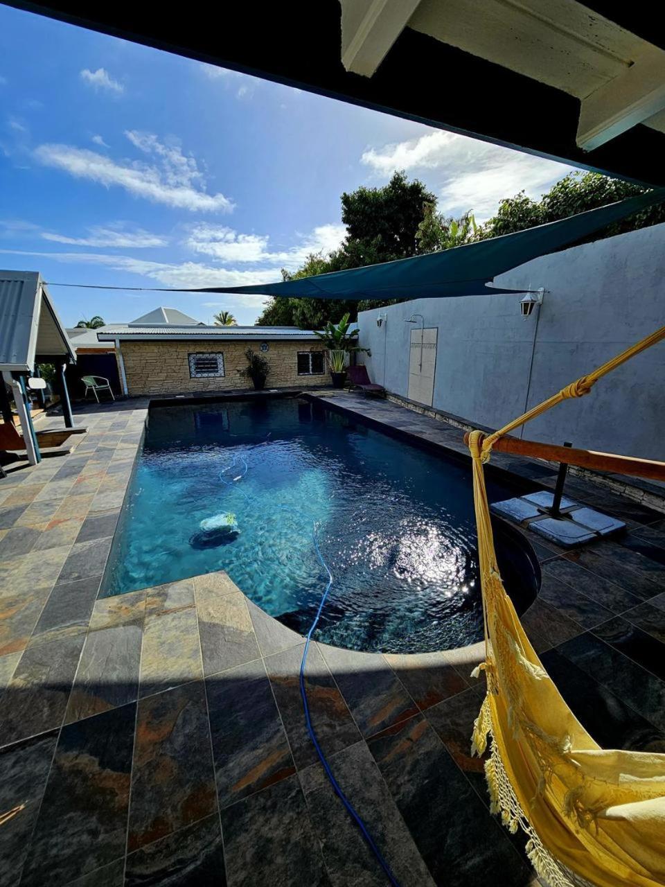 Villa 6-10 Pers, Vue Mer, Piscine Privee, Plage A Pieds Le Gosier  Exterior photo