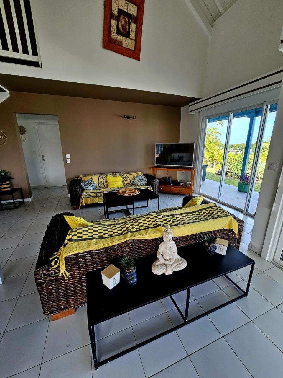 Villa 6-10 Pers, Vue Mer, Piscine Privee, Plage A Pieds Le Gosier  Exterior photo