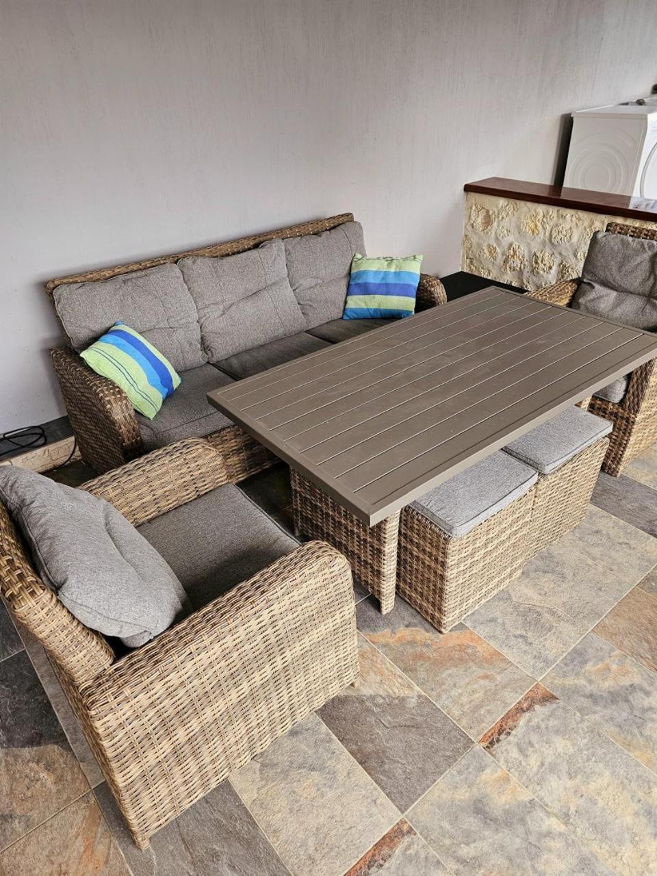 Villa 6-10 Pers, Vue Mer, Piscine Privee, Plage A Pieds Le Gosier  Exterior photo