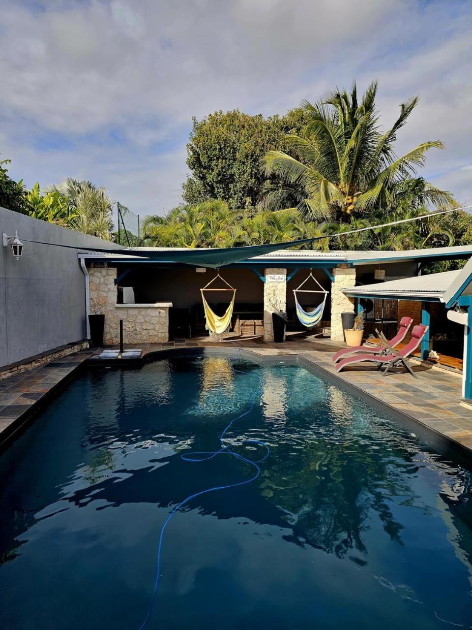 Villa 6-10 Pers, Vue Mer, Piscine Privee, Plage A Pieds Le Gosier  Exterior photo